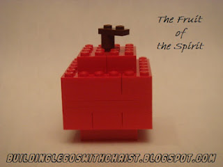 The Fruit of the Spirit, Galations 5:22-23, Christian Legos, Biblical Legos, Lego Fruit