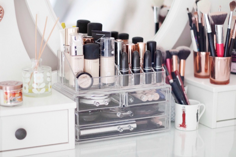Cliona Hill Inside My Acrylic Makeup Storage Unit
