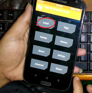 Galaxy Note 2 (GT-N7100) Not Registered On Network TWRP GT-N7100 Galaxy Note 2