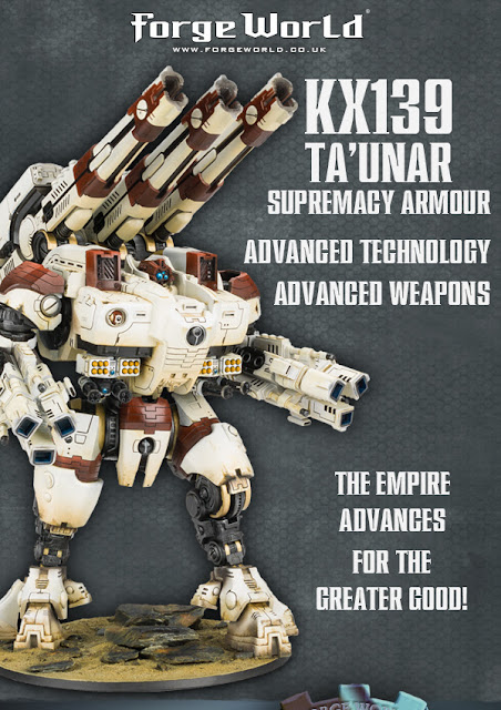 Novedades de Forge World: Tau KX139 Ta'unar Supremacy Armour