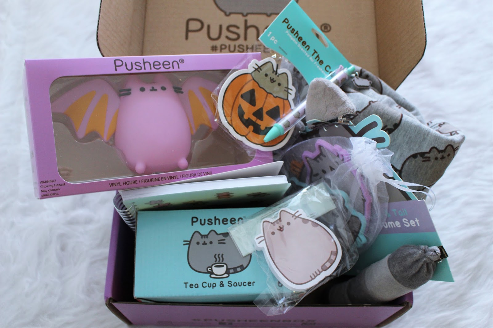 Review Pusheen Box [Fall Edition] my cute bow cosplayer