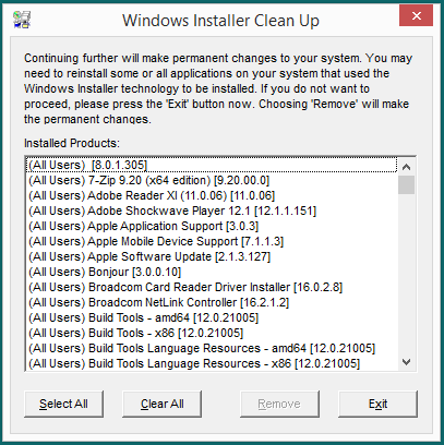 Windows Install Cleanup Tool 11