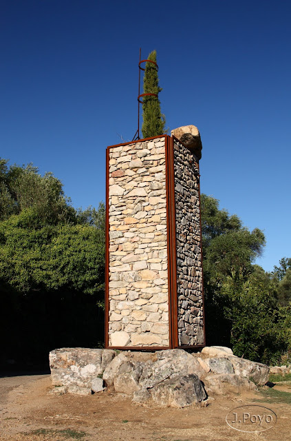 Escultura de la Ruta del camino del agua, Mogarraz