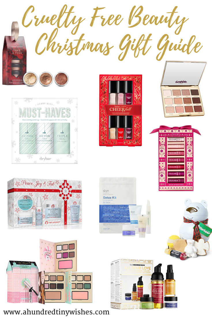 Christmas Gift Guide | 10 Cruelty Free Beauty Products