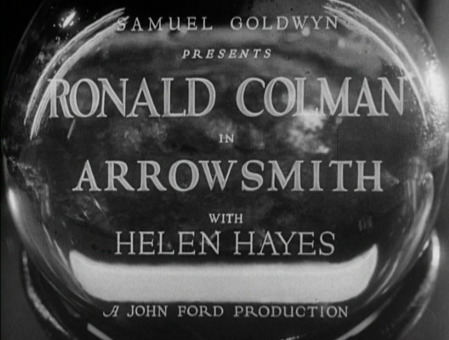 Arrowsmith (1931) Title Card