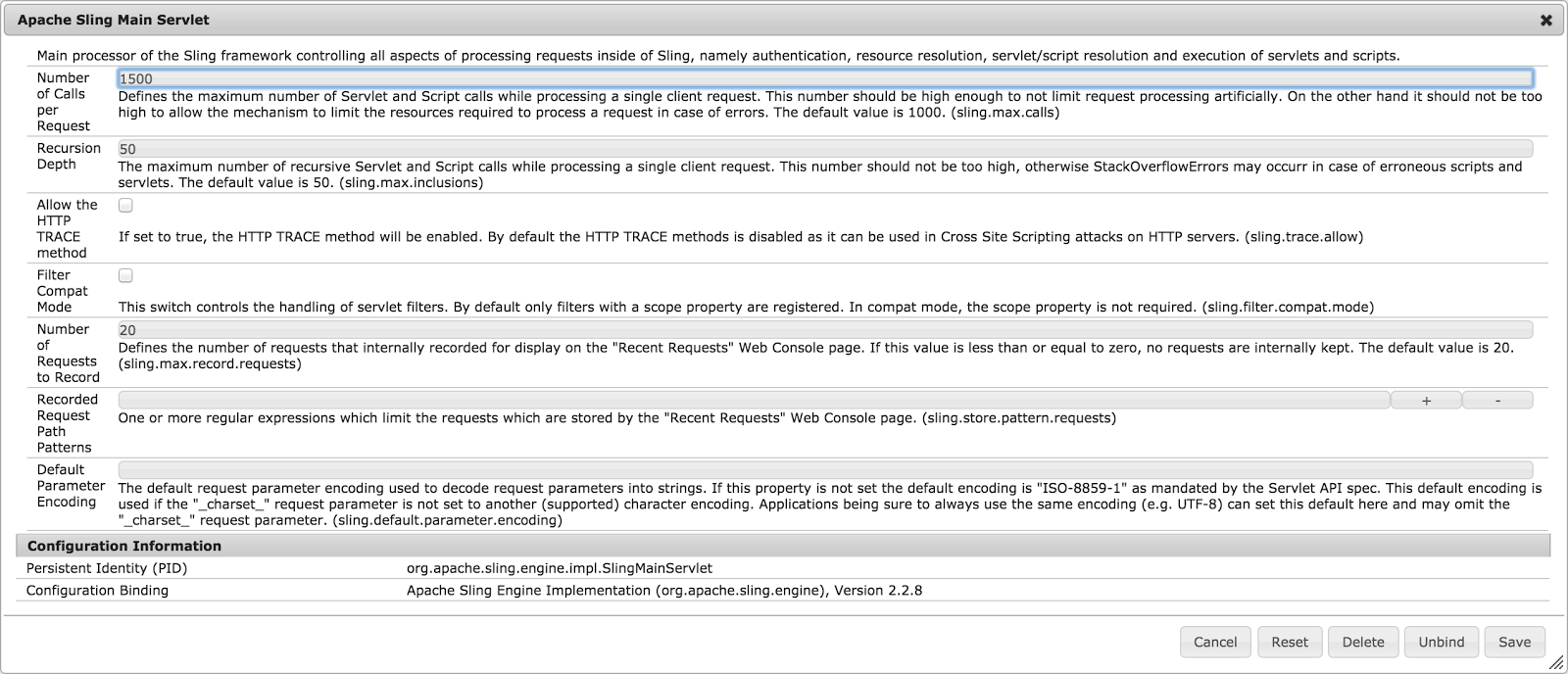 Requests encode