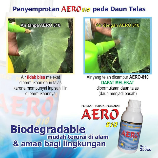 Aero 810 - Perekat dan Perata Pupuk Organik dan Pestisida