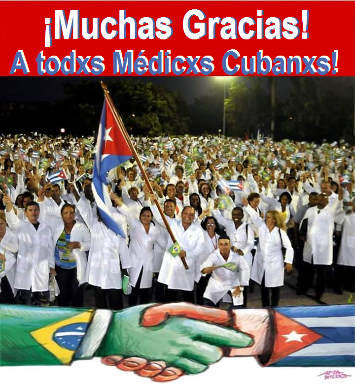 NOTA DE SOLIDARIEDADE AOS MÉDICOS CUBANOS