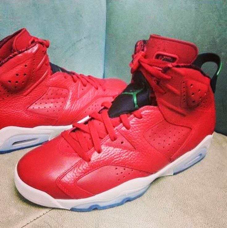 jordan 7 white green red