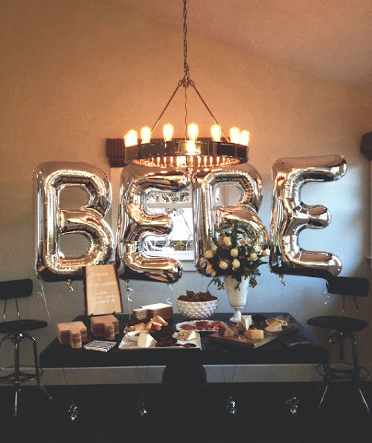 Festive Black & White Baby Shower