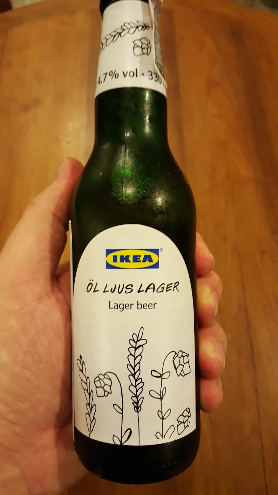 Letters from Thailand Öl Ljus Lager IKEA Beer
