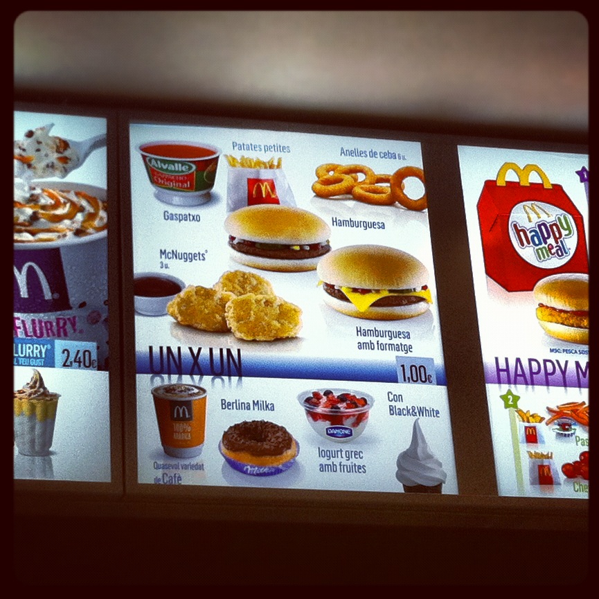 panda bytes McDonalds España