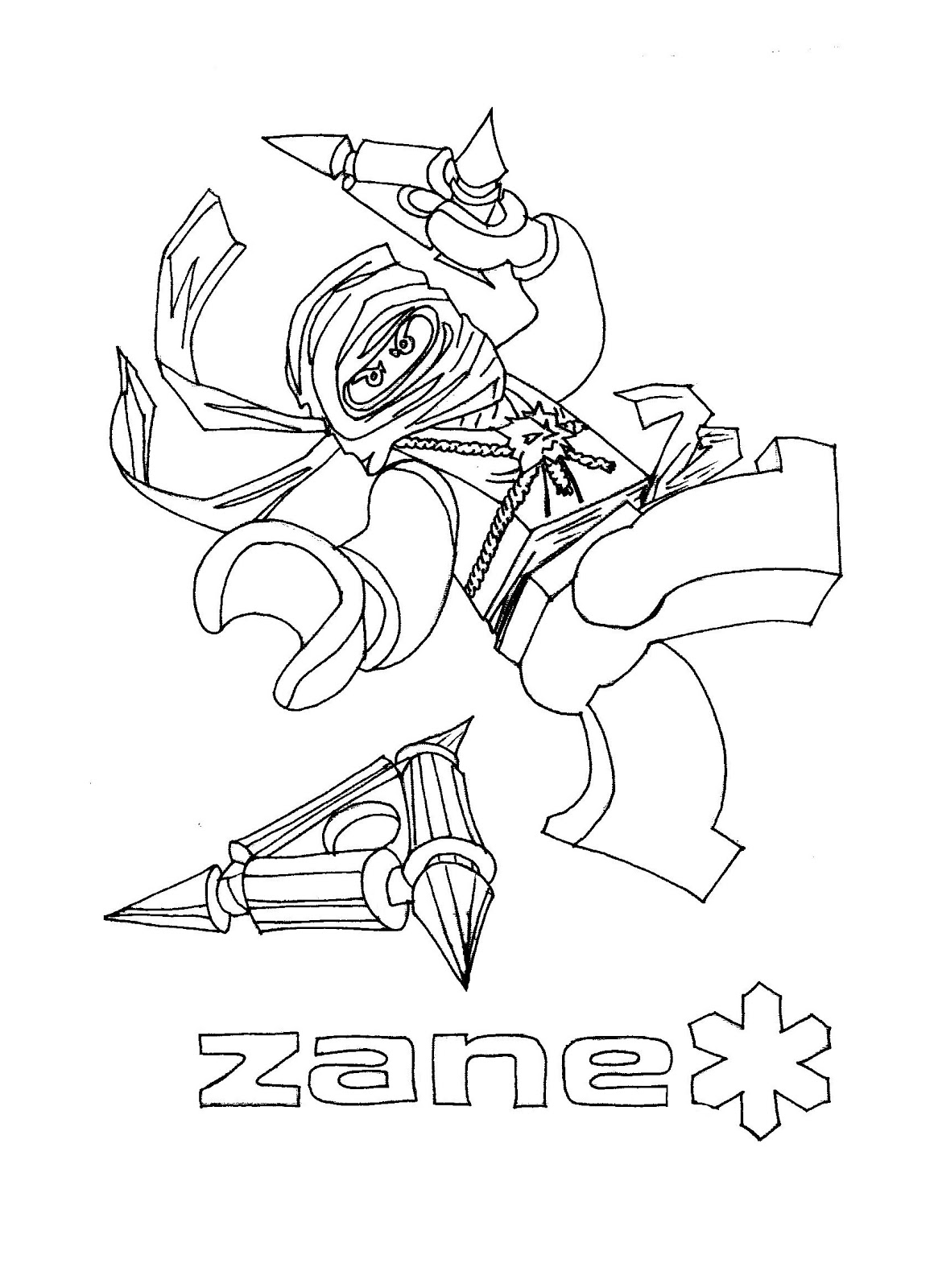 Lego Ninjago Coloring Pages - Lego Ninjago Coloring Pages - Best