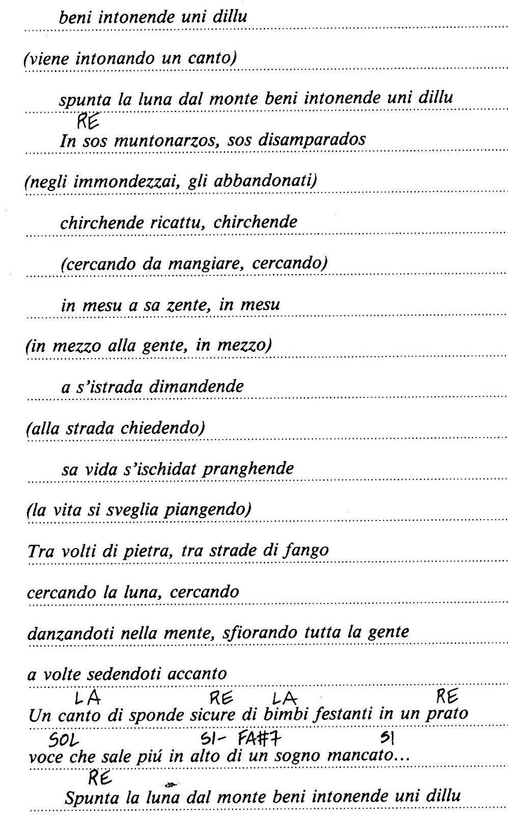 BODI SONČEK o3 SPUNTA LA LUNA DAL MONTE DISAMPARADOS (Pierangelo