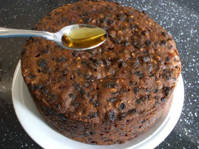 Feeding Christmas Cake Whiskey Feeding Christmas Cake Whiskey