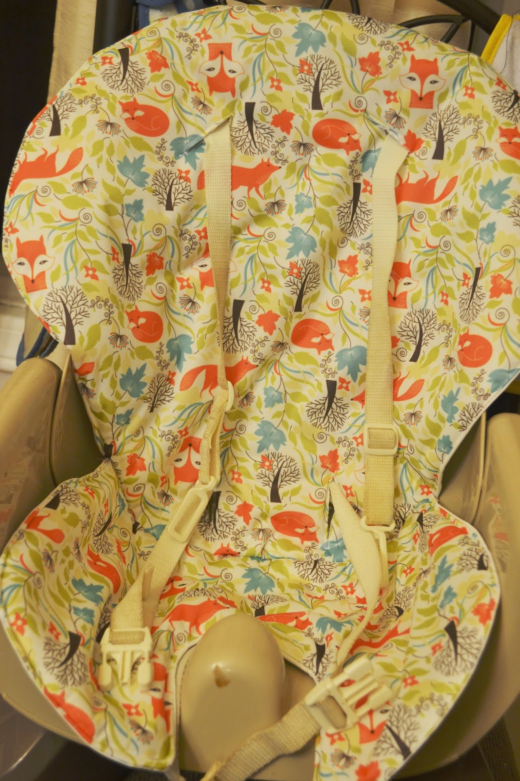 Our House in the Middle of Our Street Pattern Review High Chair Cover