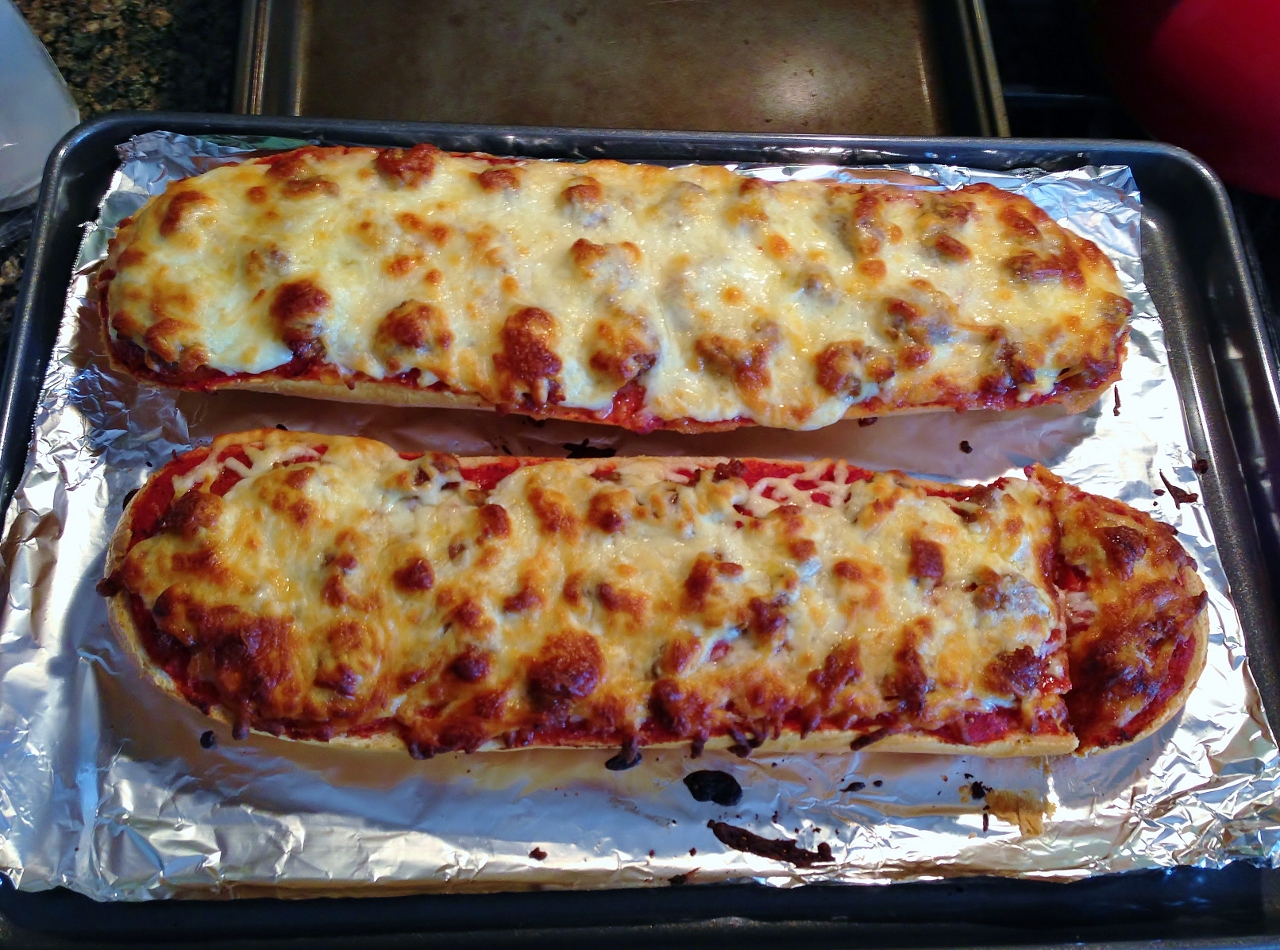 Dworianyn Love Nest New Recipe French Bread Pizzas
