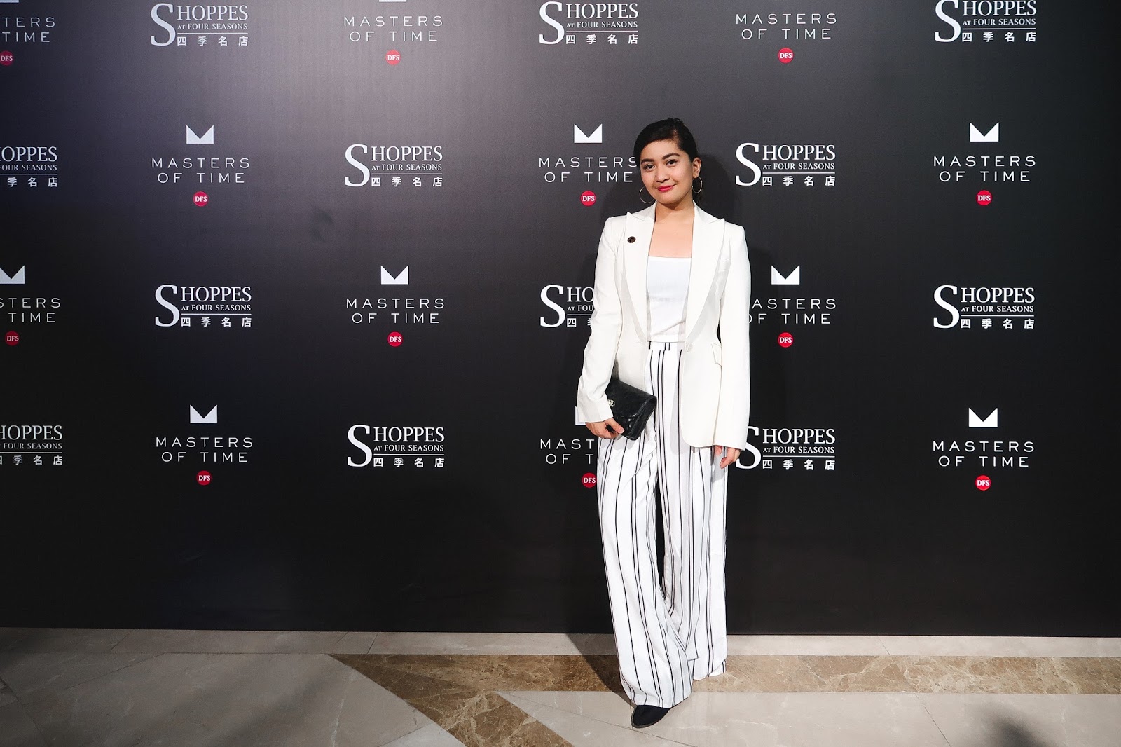 macau fashion blogger at DFS masters of time Macau