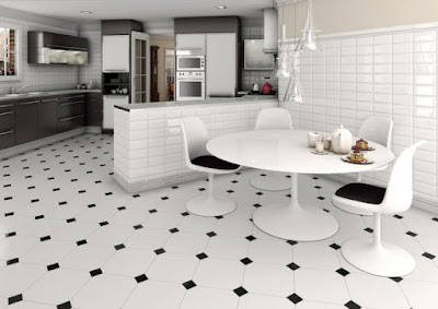 Floor Tiles In Black And White