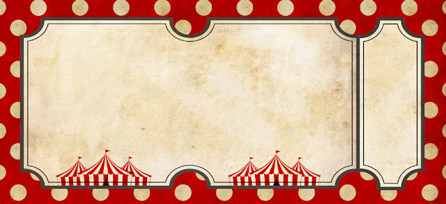CIRCUS VINTAGE INVITATION CARD INSTANT DOWNLOAD FROM ETSY