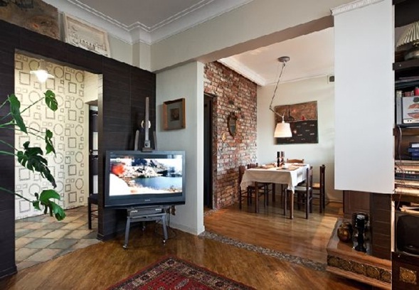 decora y disena: Decoración Interior Apartamento Pequeño, Cómodo y