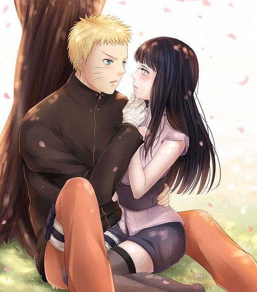 Hình ảnh Naruto và Hinata hôn nhau thật thấm thiết