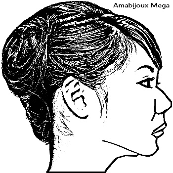 Desenhar Rosto de Perfil: Desenhos para Imprimir e Colorir