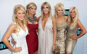 Real housewives of Orange County posing at premiere