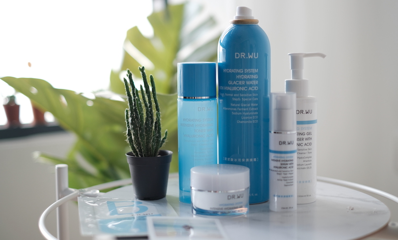 Download Long Lasting Hydrating Skincare Routine Dr Wu Hyalucomplex Hydrating System Chanwon Com Travel Beauty Blogger PSD Mockup Templates