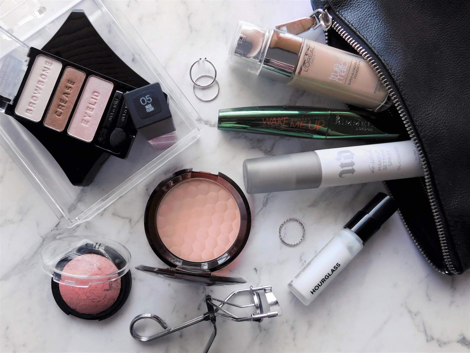Travel Makeup Bag Essentials Diane Elizabeth