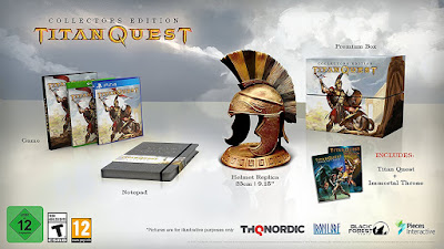 Titan Quest Game Cover Xbox One and PS4 Collector's Edition