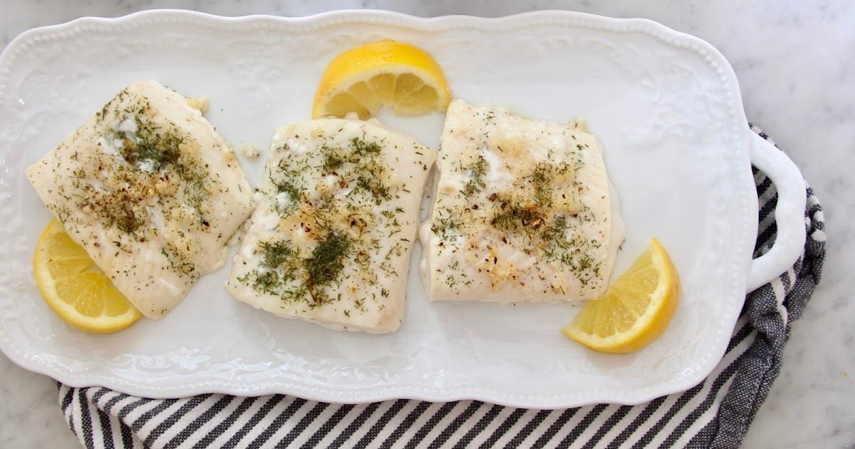 Tania Sinel easy baked halibut recipe