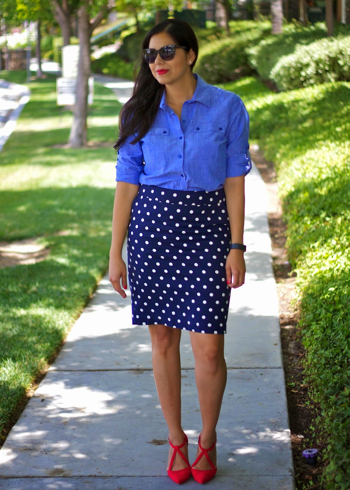 Red White and Blues | Lil bits of Chic by Paulina Mo - San Diego based ...