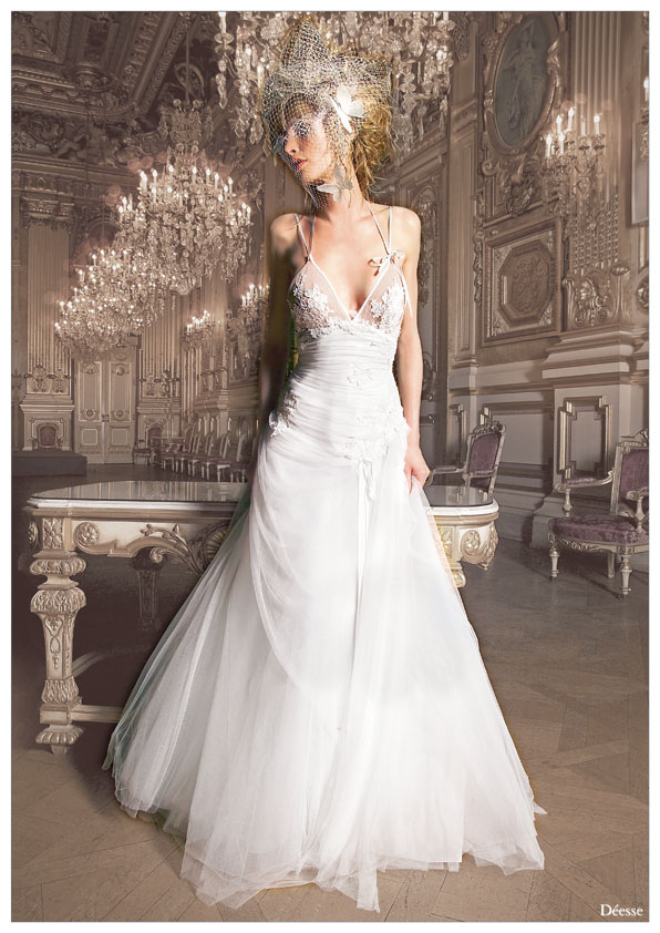 robes de mariage,robes de soir?�e et d?�coration: Robe de mari?�e Max Chaoul