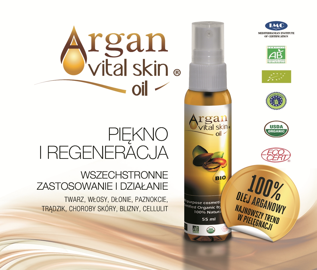 Kingdom Of Moroccan Argan Oil Argan Vital Skin Oil