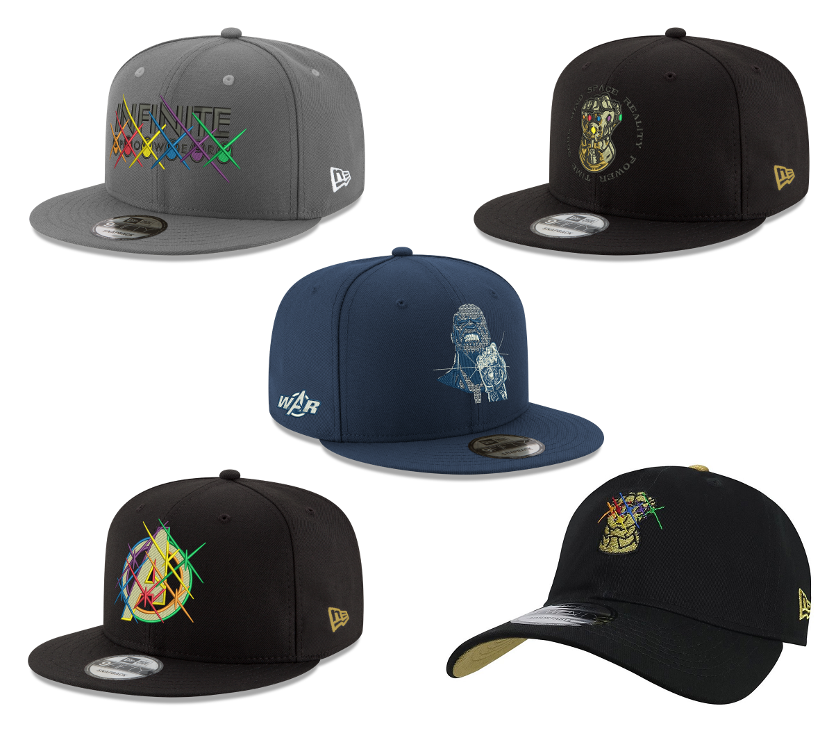 The Blot Says: Avengers: Infinity War Snapback Hat Collection