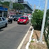 Queda de moto na av. Salgado Filho após a Bernardo Vieira sentido sul.
