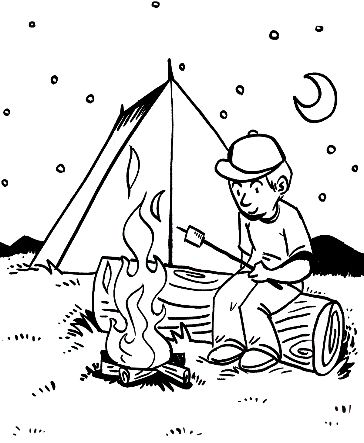 People And Jobs Coloring Pages For Kids