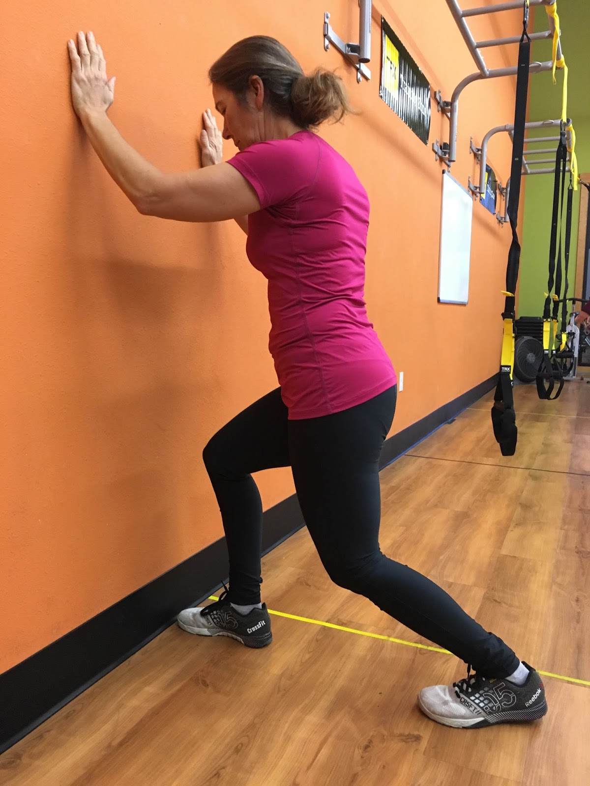 Wise Horsemanship at Freedom Farm Soleus and Gastroc Stretches Good