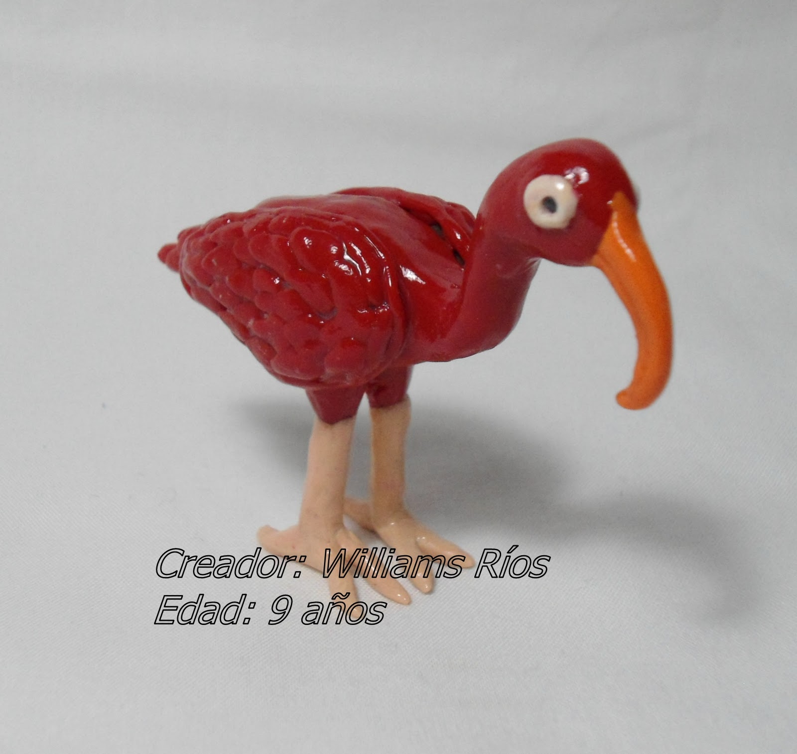 FIGURAS DE PLASTILINA. Fauna del parque nacional Mariusa, ubicado en