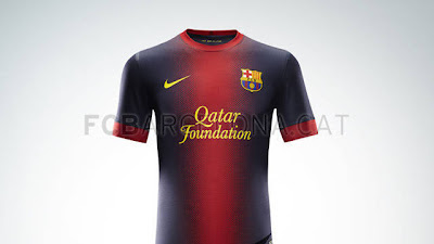 Cool stuff you can use.: FC Barcelona Releases Pictures of 2012/13 Season Home and Away Kits