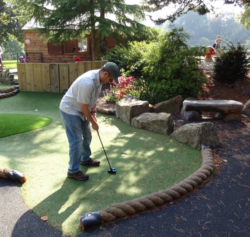The Ham and Egger Files Adventure Golf at Walton Hall and Gardens in