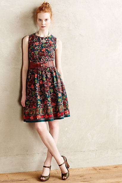 Breakfast at Anthropologie: Swooning Over Anthropologie Fall Dresses