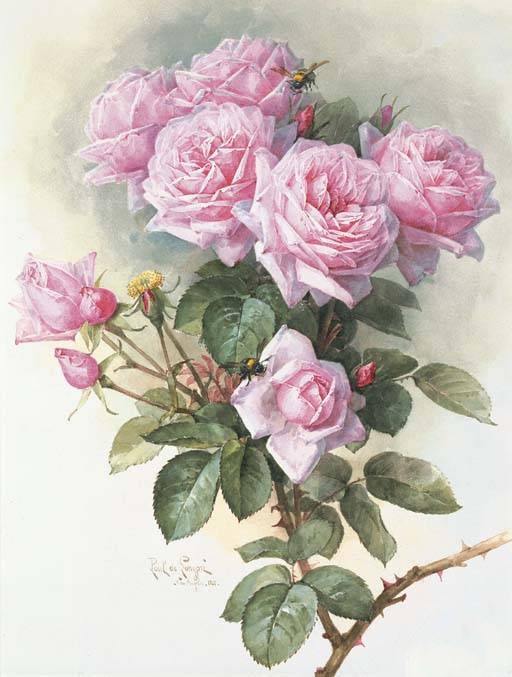 Paul de Longpre 1855-1911 - French-born American painter - Tutt'Art@ Paul de Longpre 1855-1911 - French-born American painter - Tutt'Art@