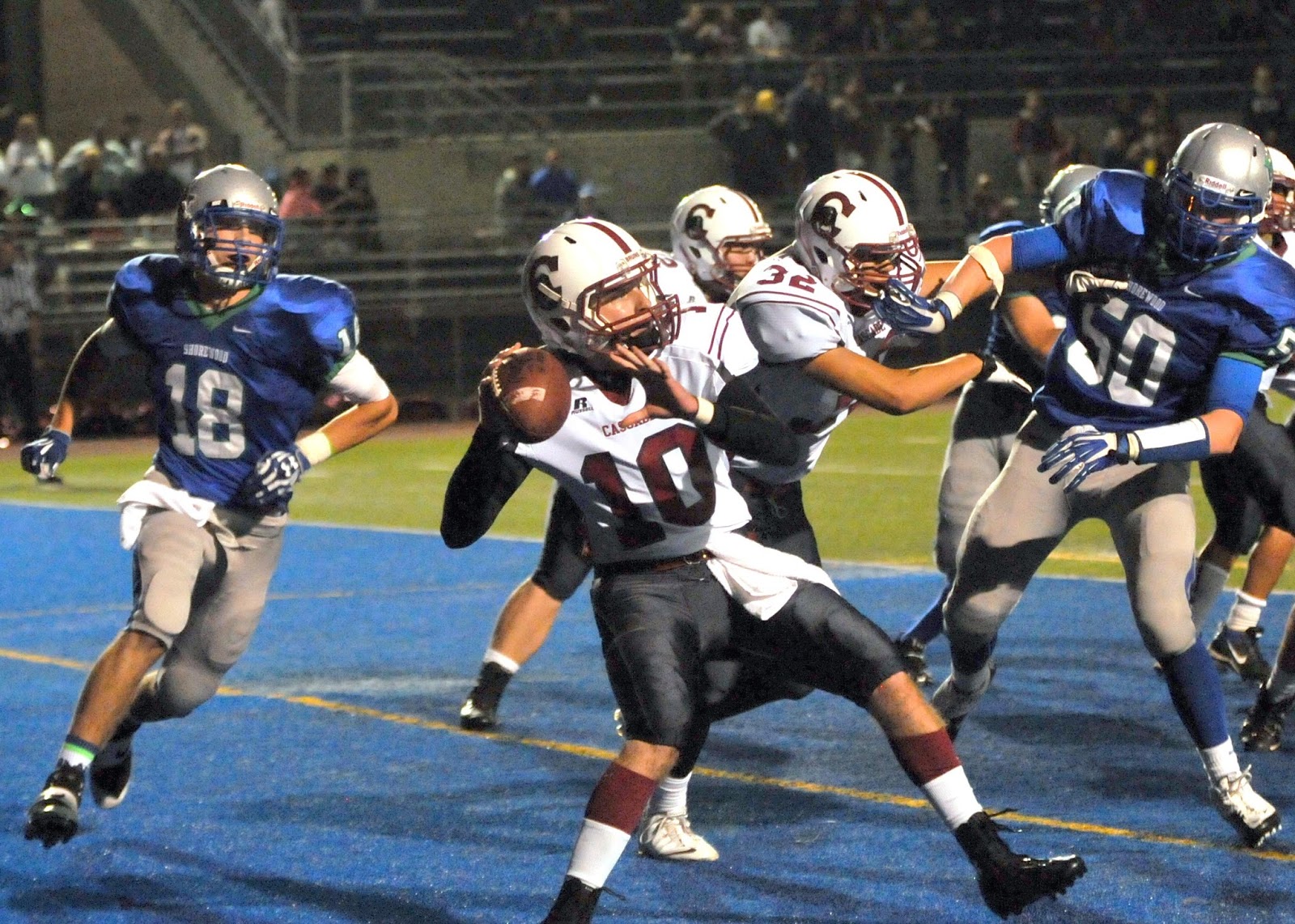 Shoreline Area News Shorewood football team plays host to Lynnwood