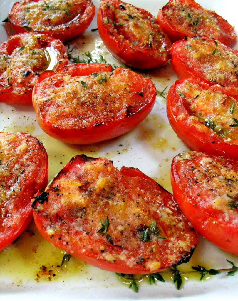 InnNotes.........a bed and breakfast blog Garlic Grilled Tomatoes