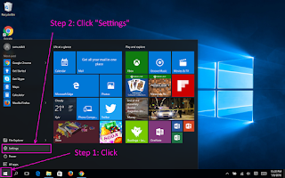 Windows 10: set default browser in system settings (desktop mode) - tutorial 1