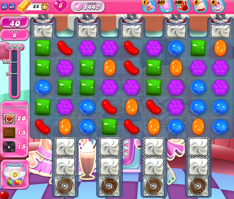 Candy Crush Saga 1447