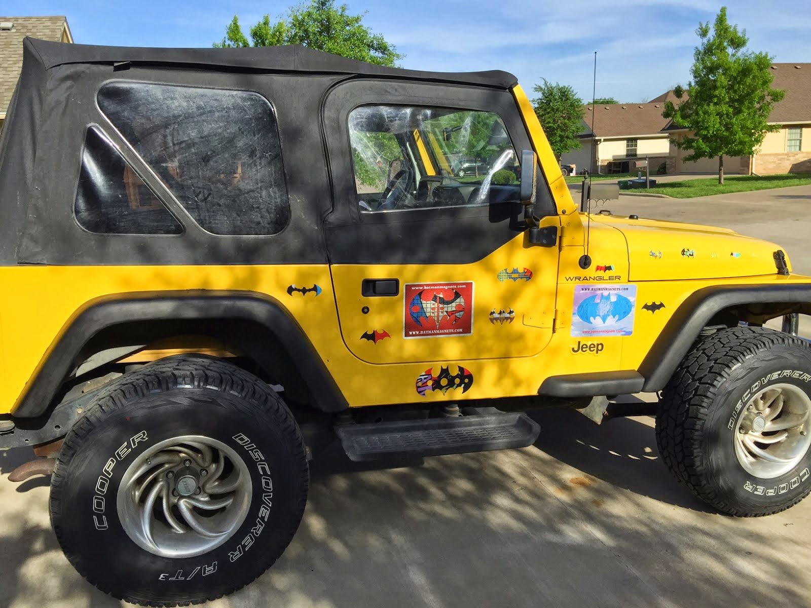 customized jeep magnets