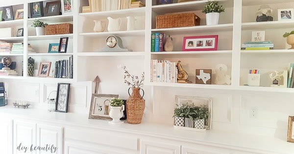 Paint For Cabinets And Bookcases, White Painted Shelves